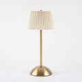 Woodford Pleated Shade Cordless Table Lamp
