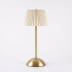 Woodford Pleated Shade Cordless Table Lamp