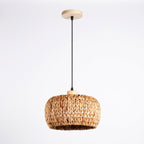 Fallow Woven Drum Pendant Light