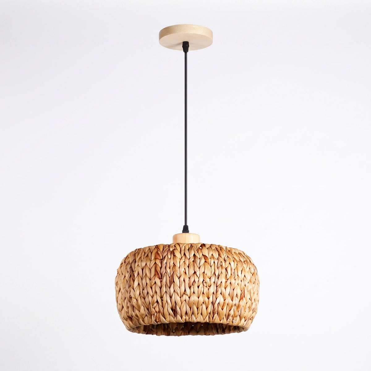 Fallow Woven Drum Pendant Light