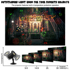 Halloween's Outdoor Laser Projector with Remote & Timer for Displays