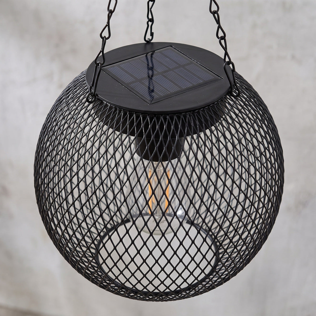 Cranbrook Mesh Solar Garden Lantern