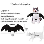 Halloween's Bat Wings Costume Accessory for Cats and Small Dogs