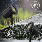Halloween's Outdoor Laser Projector with Remote & Timer for Displays