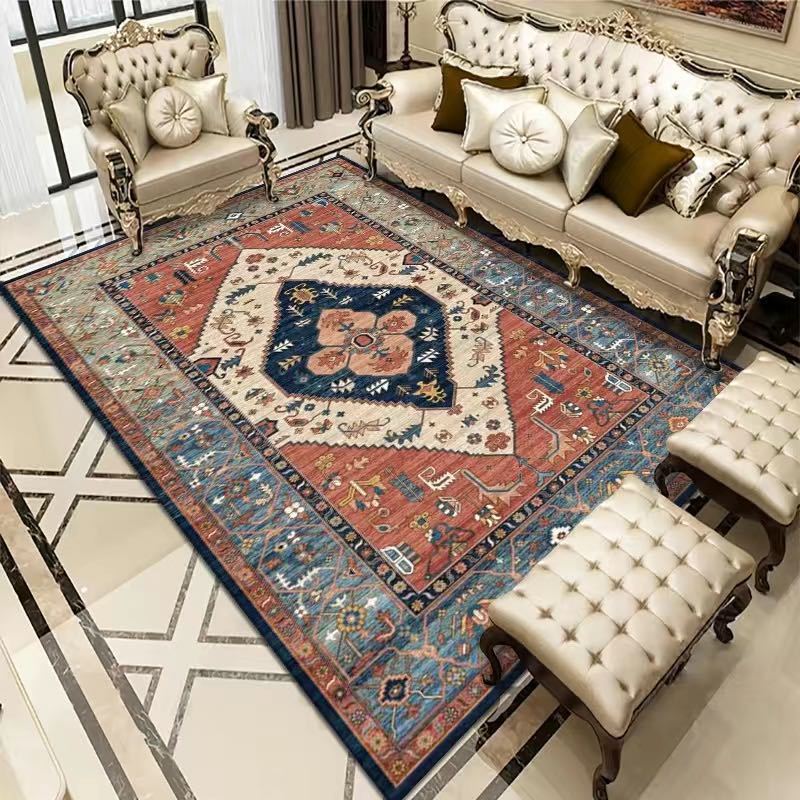 Elevate Your Space with a Vintage Bohemian Persian-Style Area Rug