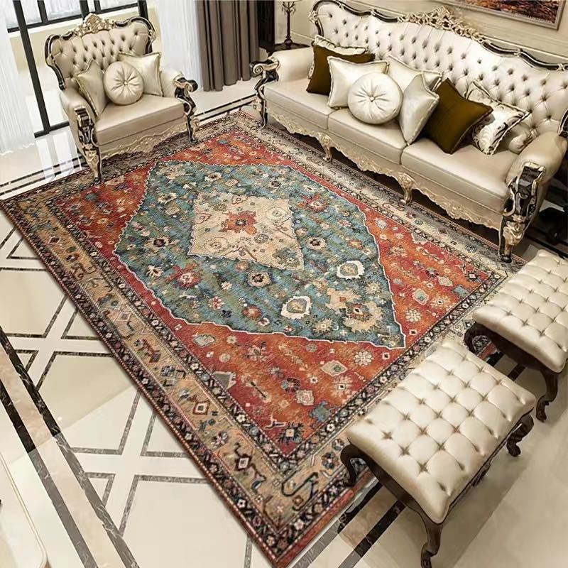 Elevate Your Space with a Vintage Bohemian Persian-Style Area Rug