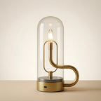 Caldwell Glass Lantern Lamp