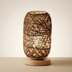 Langley Rattan Table Lamp
