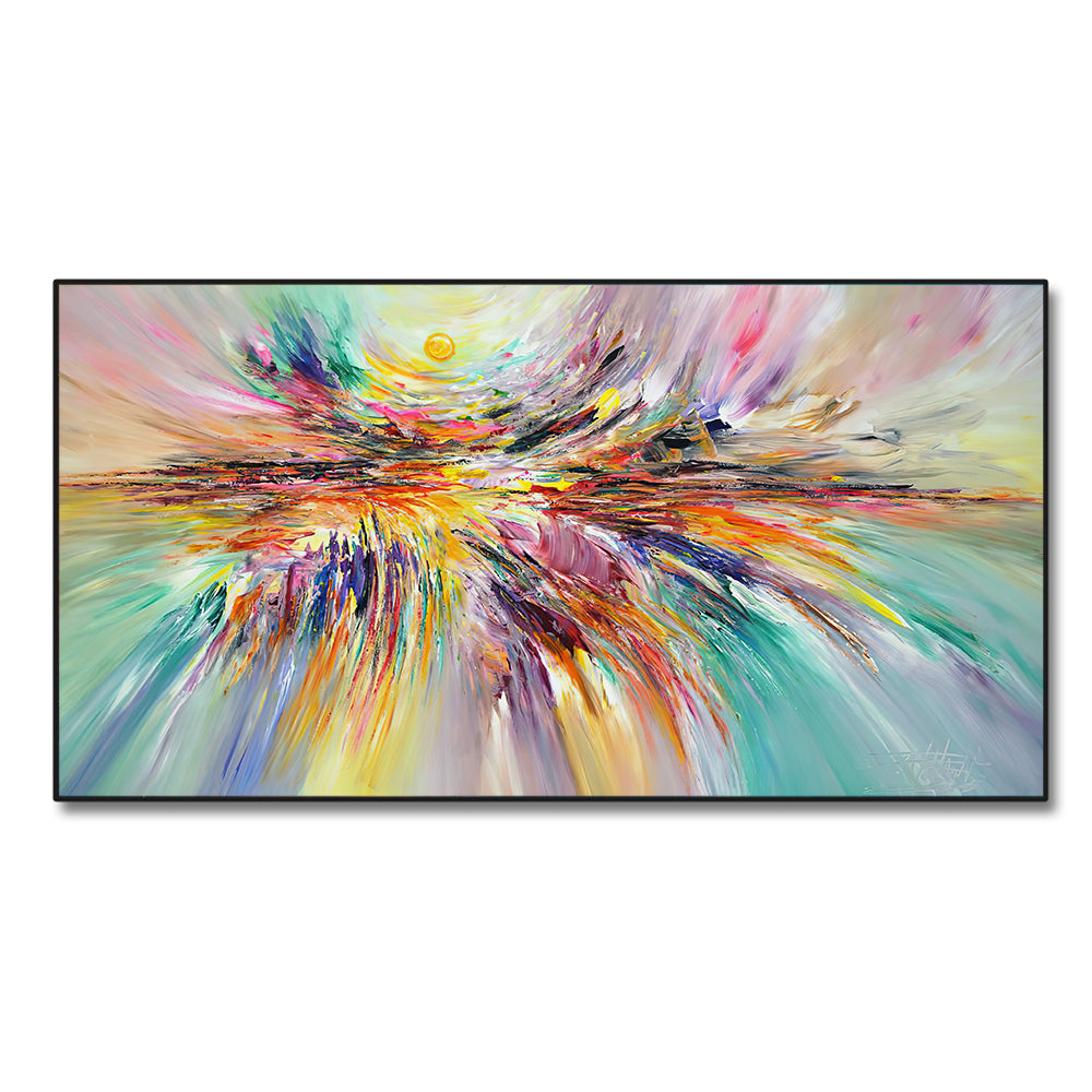 Modern Abstract Geometric Art Print – Contemporary Wall Decor