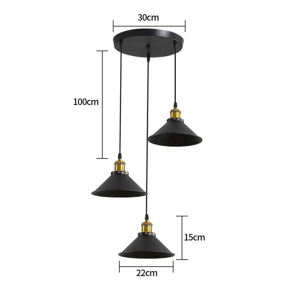 Harlow Metal Pendant Light