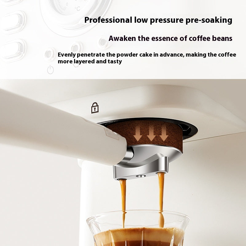 Italian Semi-automatic Household High-pressure Concentrated Steam Coffee Machine