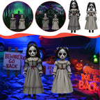Halloween's Ghost Doll Yard Decorations with Stakes, Set of 2
