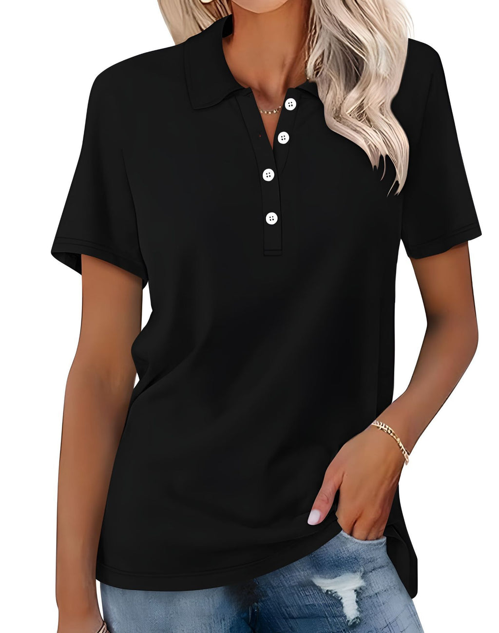 Slim Fit Women’s Short Sleeve Casual Fashion Top – Everyday Style