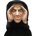Halloween's Realistic Window Peeper Figure with Suction Cup Mount