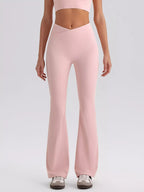 Seamless Criss-Cross V-Neck Tank and Leggings Active Set