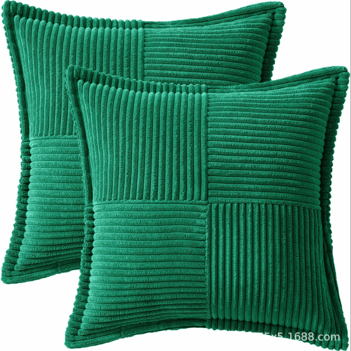 Corduroy Pillow Covers Super Soft Boho Striped Pillow Covers