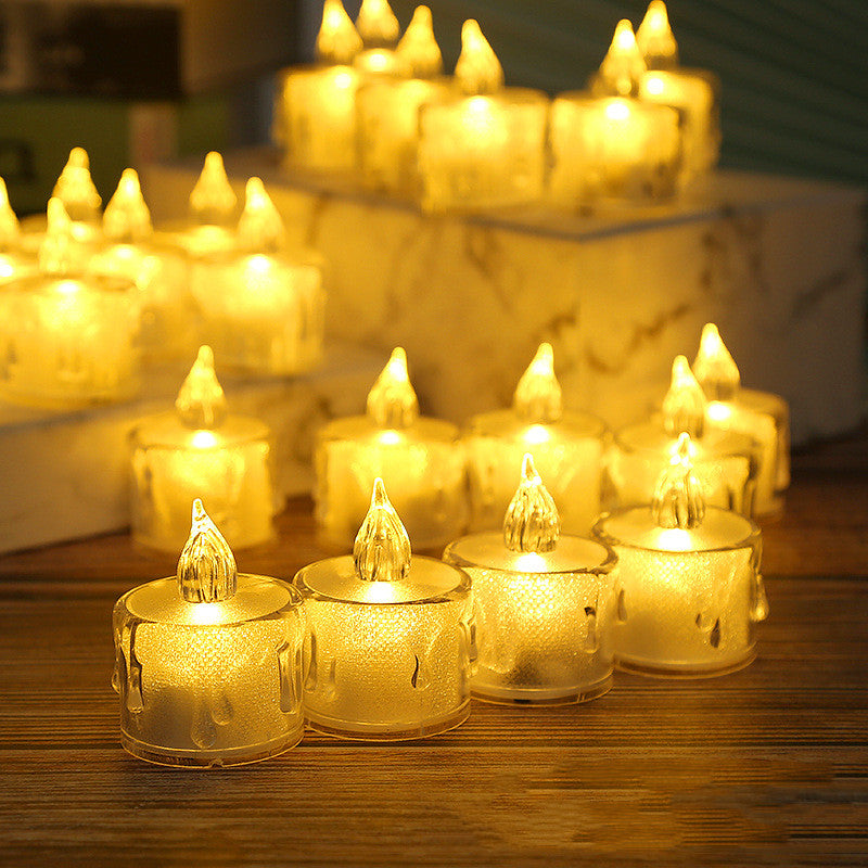 Electronic LED Candle Lights – Flameless Home Decor Tea Lamps