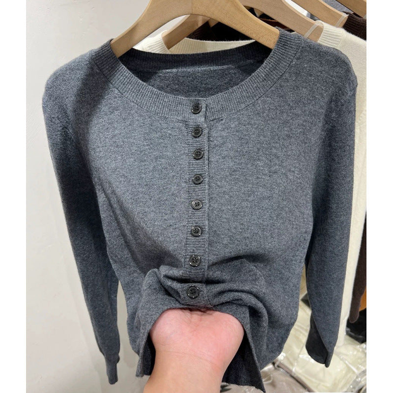 Autumn Classic Style Knitted Sweater Small Cardigan Women