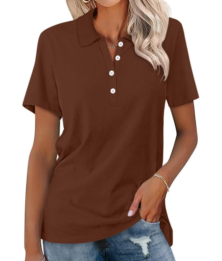 Slim Fit Women’s Short Sleeve Casual Fashion Top – Everyday Style