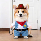 Halloween's Creepy Dog Costume with Padded Arms for Trick or Treating