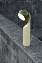 Mono Reading Lamp Verde Olive/Natural Yello