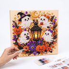 Halloween's Diamond and Pearl Art Kits for Adults - DIY Wall Decor
