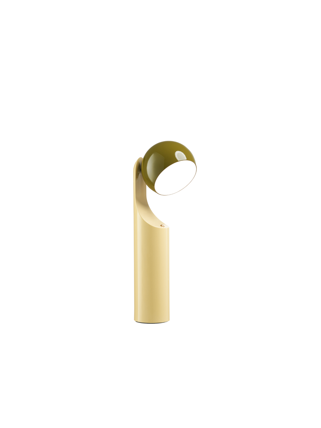 Mono Reading Lamp Verde Olive/Natural Yello