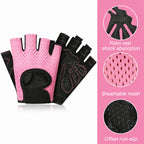 Unisex Half Finger Gym Gloves Workout Weight Lifting Grip