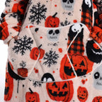 Oversized Plush Hoodie Blanket Warm Winter Loungewear