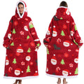 Extra Long Halloween Blanket Hoodie Sweatshirt
