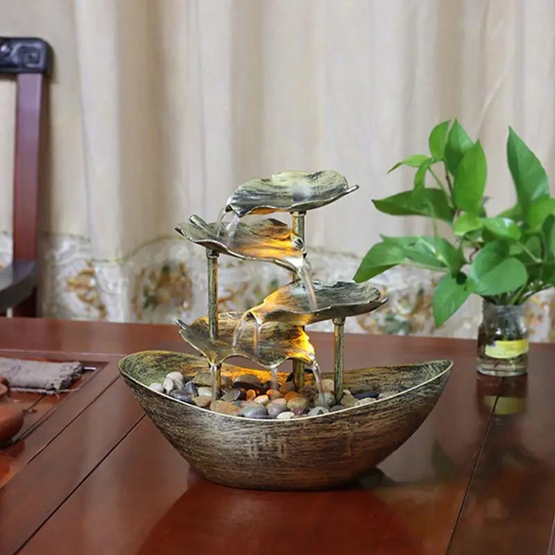 Lotus Leaf Water Fountain