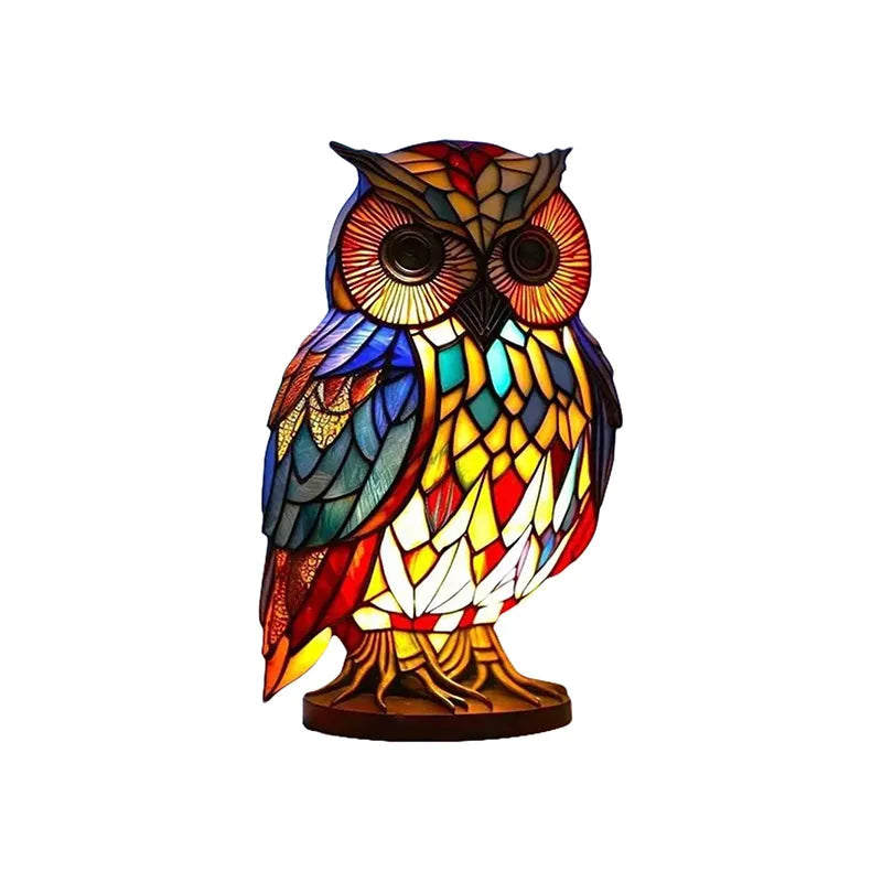 Stained Animal Lamp