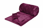 Plush Fleece Solid Throw Blanket Soft Warm Couch Bed Cover