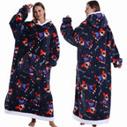 Extra Long Halloween Blanket Hoodie Sweatshirt
