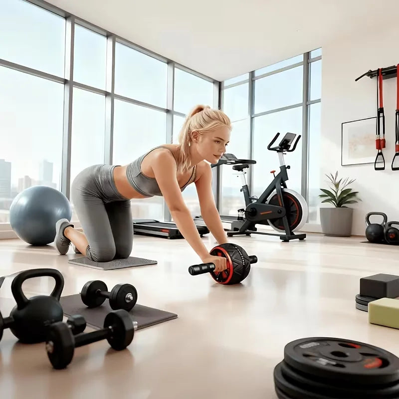 Abdominal Roller Wheel Core Strength Fitness Equipment
