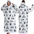 Extra Long Halloween Blanket Hoodie Sweatshirt