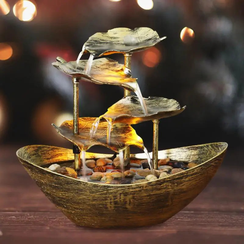 Lotus Leaf Water Fountain
