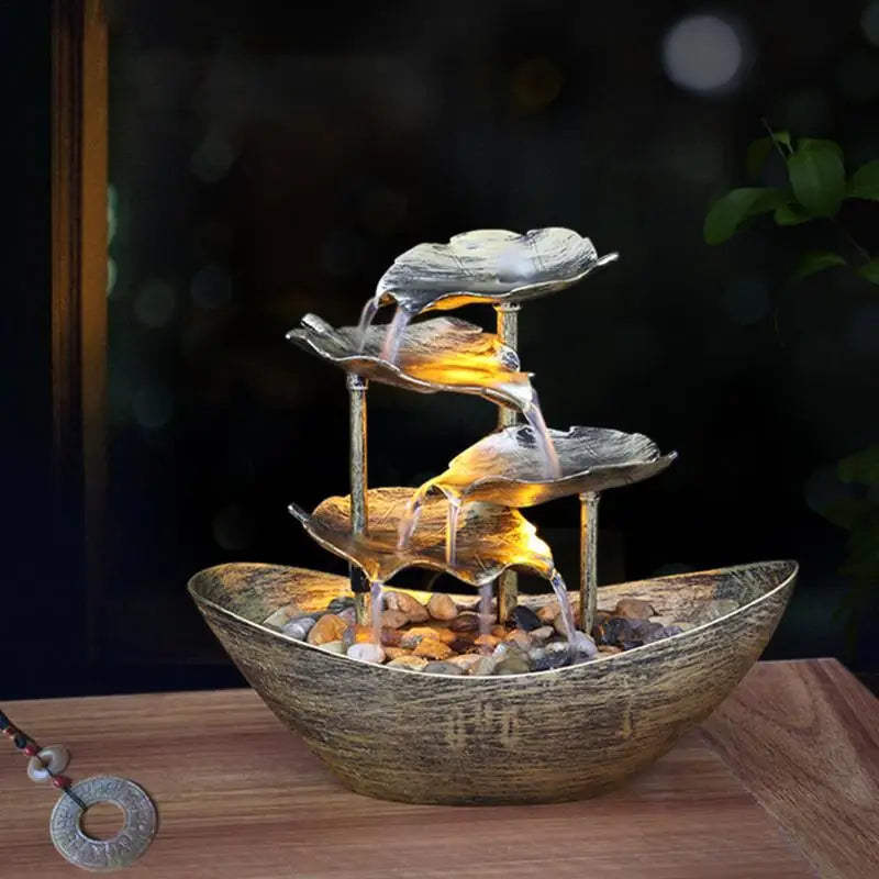 Lotus Leaf Water Fountain
