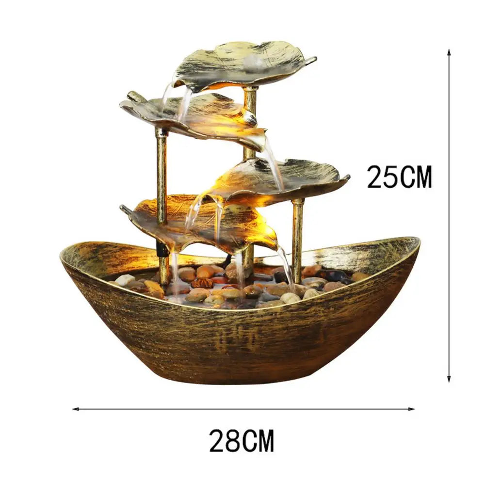 Lotus Leaf Water Fountain
