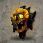 Halloween's LED Glow Skull Nightlight with Sound Module