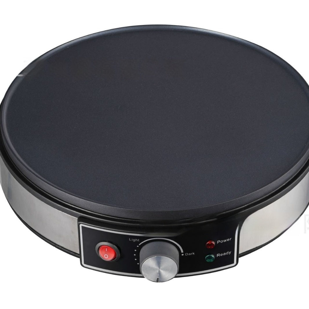 Adjustable Temperature 30cm Electric Baking Pan – Non-Stick Cooker