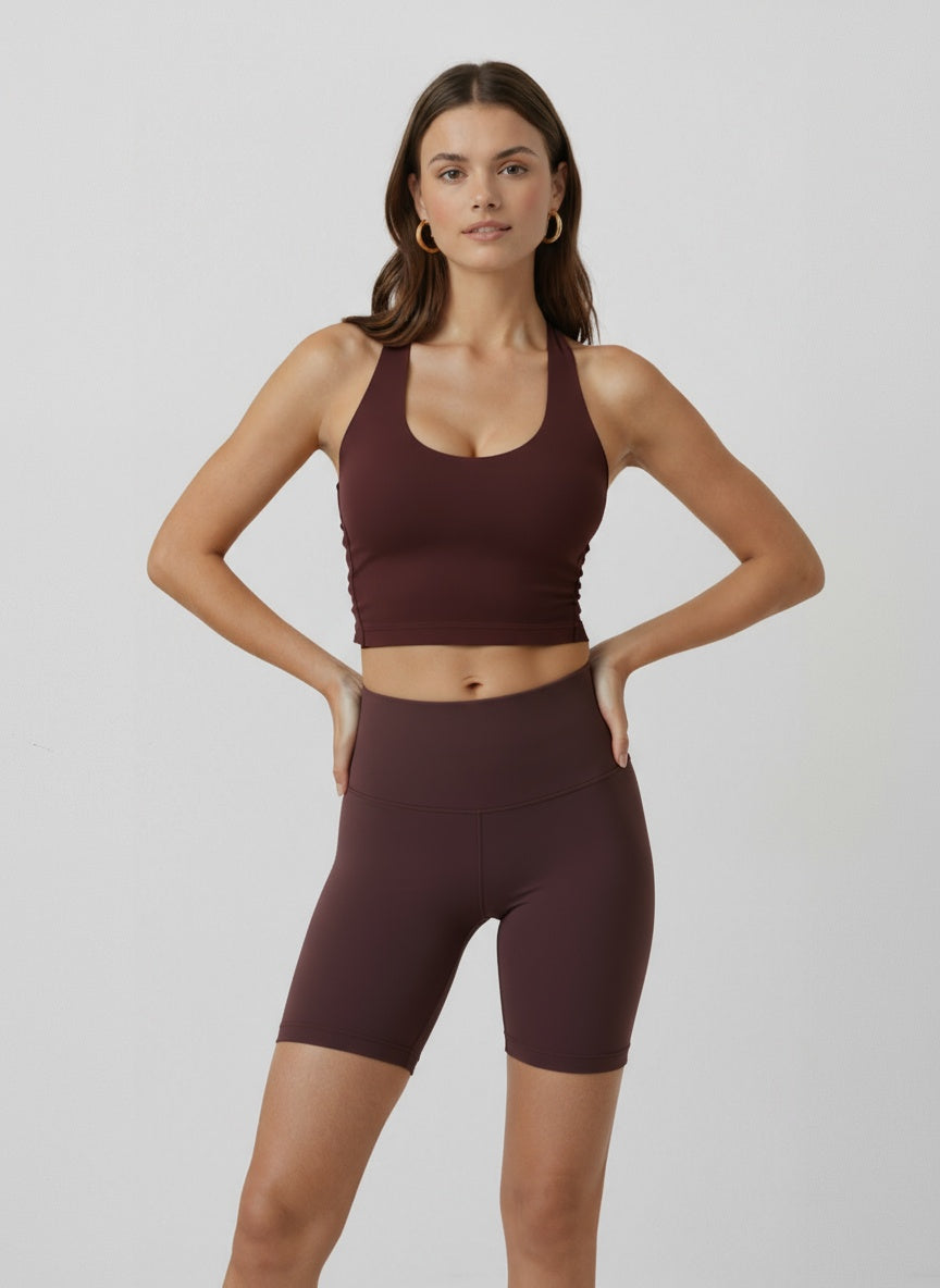 SculptHold High-Waist  Lycra Biker Shorts with Pocket