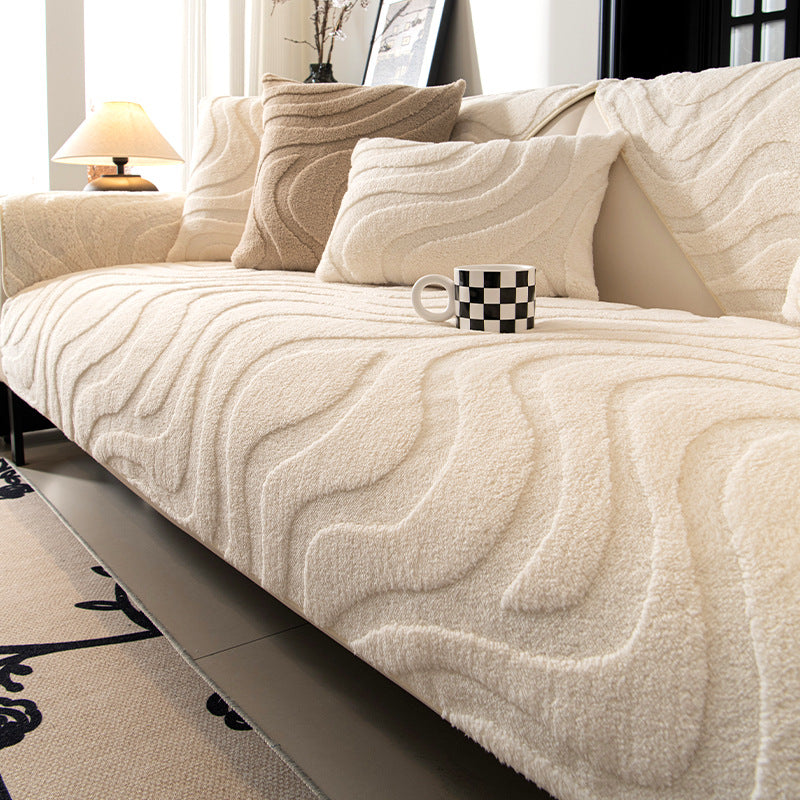 Jacquard Velvet Sofa Cushion New Autumnwinter Thickened