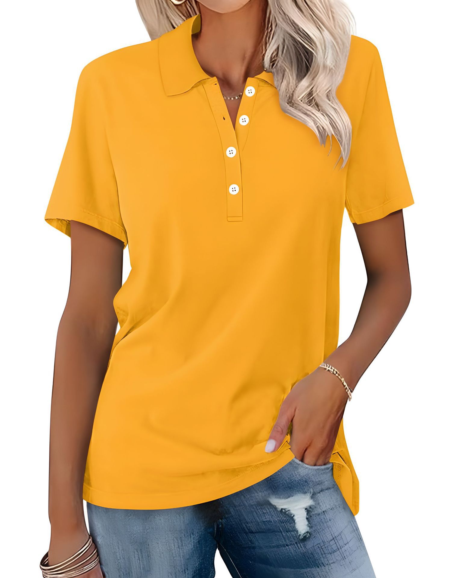 Slim Fit Women’s Short Sleeve Casual Fashion Top – Everyday Style