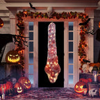 Halloween's 59-Inch Hanging Cocoon Corpse with Warm String Lights