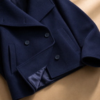 Anabelle Crop Coat - Women's Elegant Cropped Outerwear