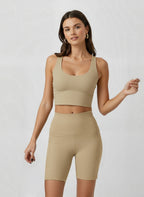 SculptHold High-Waist  Lycra Biker Shorts with Pocket