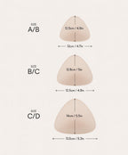 Removable Bra Pad Inserts for Onesie & Sports Bra