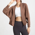 The Cloud Breathable Modal Air-Layer Athleisure Cardigan
