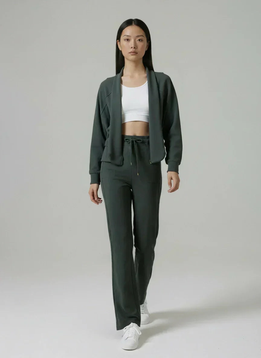 The Cloud Breathable Modal Air-Layer Athleisure Cardigan